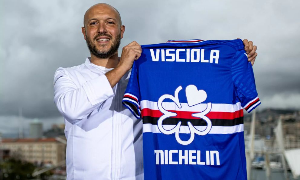 Marco Visciola: menu e focaccette speciali per gli 80 anni della Sampdoria