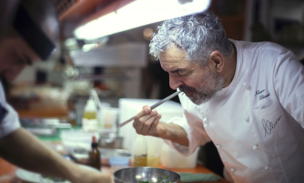 Siamo stati al Con Tatto di Mauro Uliassi, ovvero mangiare con lo chef del cuore