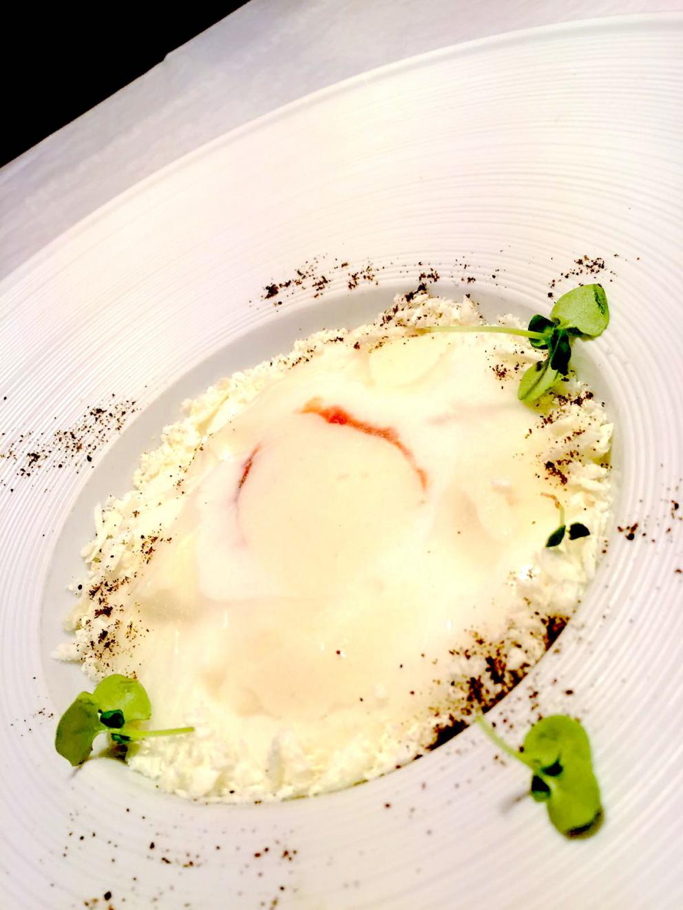 Photogallery






Together with the celebration, the report of a recent dinner at Imago inside hotel Hassler, with chef Francesco Apreda, much appreciated at Identità both professionally and as a person. As we said on the Guida Identità Golose 2017, "if you think about it, it’s a nice paradox: in the Eternal City, from the 6th floor of hotel Hassler, there’s a talented chef from Campania who makes you travel around the world for a few hours. There’s enough to make you forget the stereotype according to which Rome is so full of history it’s just concentrated on itself, and thus provincial". (Carlo Passera)









We start with Celeriac, peppers and ginger; Daikon with yuzu and black truffle; Radish with lime and gin: all in osmosis. There’s technique at the service of the creative mind, resulting in a debut that prepares the palate whetting the appetite. Followed by Egg in tempura, lime and fig mustard: delicious without trying hard to please









Foie gras and scones, Sweet Rain blend (2015): this, like most of the dishes by Apreda, is characterised by the blend of spices that originate from the chef’s long experience around the world (see also: I Sapori di Viaggio di Apreda). It was part of the "menu 10 anni"









Apreda with his blends. As we mentioned, the chef "interacts with the client, mixes territories and stories, draws from his experience in every continent and sums this up in spicy inspiration: he may add Napoli, Mumbai, and so on (he studied and defined a total of six aromas, each with a precise geographic origin: so it’s enough to add a pinch of London or New York. Your taste buds will be thankful "). The next dish, among the new ones in the menu, is truly fantastic: Seafood vegetable minestrone. One of the best, in a tasting menu that always has the highest quality. In this case potatoes, onion, celery, baby spinach, leek and parmigiano wafer meet a seafood broth made with kombu seaweed






