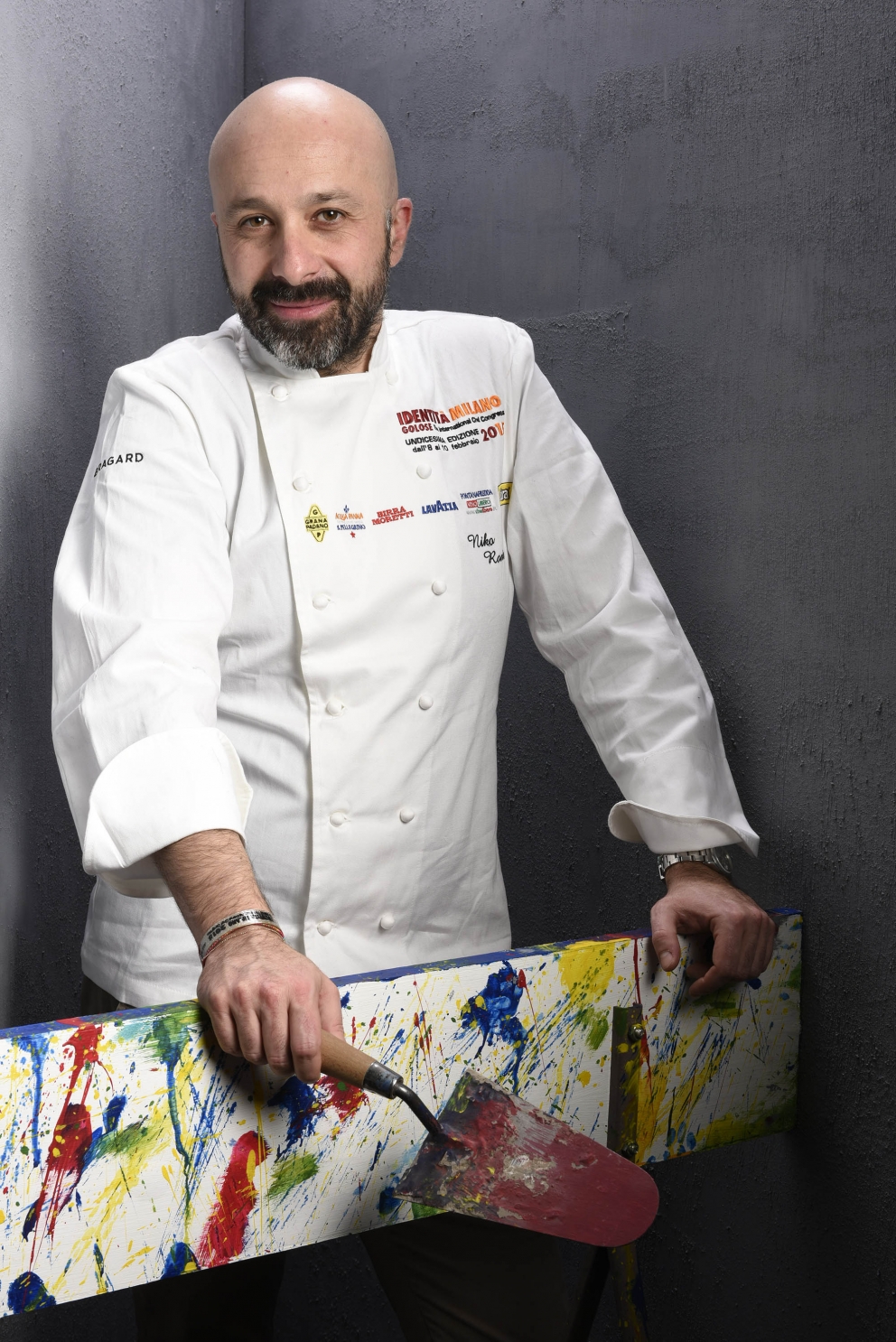 Photogallery






RUSSIAN DEBUT. Viola Cateni of Identità Golose with Vladimir Mukhin, White Rabbit in Moskow








SUBLIMATION OF LEFTOVERS. Massimo Bottura








SOUTHERN UNITED STATES. Sean Brock of Husk, Charleston








HEALTH AND TASTE. Heinz Beck and Francesca Barberini








EL COQ's CREST. Lorenzo Cogo, El Coq in Marano Vicentino








BLUE LAGOON. Lionello Cera, Antica Osteria Cera, Campagnia Lupia (Venice)








CHICKENS AND STARS. Gian Pietro Damini, Damini e Affini, Arzignano (Vicenza)








SILENCE AND BEAUTY. Kei Kobaiashi, a Japanese pastrychef in Paris








A HOMAGE TO GREAT SPANISH CHEFS. Josep Maria Rodriguez Guerola from Barcelona








THE TASTY KILOMETRE. Corrado Assenza, Caffè Sicilia, Noto (Siracusa)








VEGETARIAN ASCESIS. Pietro Leemann, Joia, Milan








KING OF THE KITCHEN GARDEN. Enrico Crippa, Piazza Duomo, Alba (Cuneo) 








GEOMETRICAL INTELLIGENCE. Davide Scabin, Combal.zero, Rivoli (Torino)








ETHICS AND RESPONSIBILITY. Davide Oldani, D'O, Cornaredo (Milan)








ESTEROFILIA? WHAT IS IT? Fabio Pisani e Alessandro Negrini, Aimo e Nadia, Milan








PASSATELLI IN PARADISE. A Massimo Bottura's dish








IN LOVE WITH 'NDUJA. Bryce Shuman, Betony, New York








CHEF AND SOUS-CHEF. Carlo Cracco e Luca Sacchi, Cracco, Milan








PINK BLOOD. PInk bloody rice by Christian Milone, Gastronavicella della Trattoria Zappatori, Pinerolo (Turin)








BEE COOKING. Cristina Bowerman's nest, Glass Hostaria, Rome








A 7 NOTES MENU. Enrico Bartolini, Devero, Cavenago Brianza








ALTITUDINE VERTIGO. Virgilio Martinez, Central, Lima, Perù








BY THE MAESTRO. Gualtiero Marchesi and Gianluca Fusto








VEGETARIAN TURN. Alain Ducasse and Romaine Meder, Plaza Athénéee, Paris








THE CUSTOMER IS NOT SERVED. Marco Giallini and Marco Reitano, Noi di Sala








MISTER 20 RESTAURANTS IN 4 YEARS. Jason Atherton, Pollen Street Social and lots more








THE BREAD GIANT. Great spelt bread cooked with sea herbs and five seaweeds by Gabriele Bonci, Bonci bakery, Rome








GLUTEN FREE. Sweet awakenings by Loretta Fanella








IRON ANGEL. Loretta Fanella, Borgo San Jacopo, Florence





