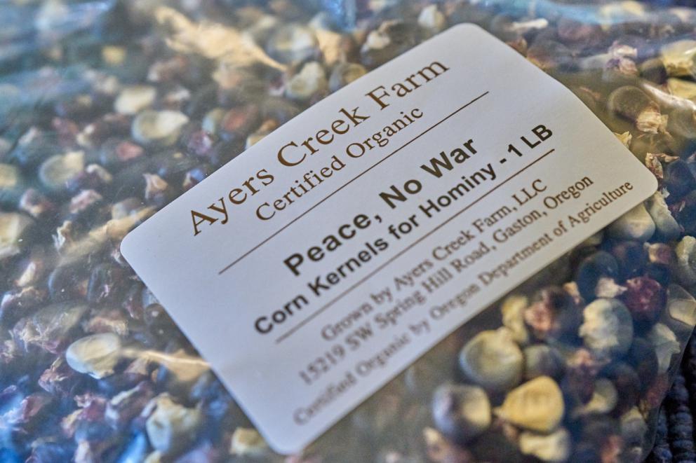 Galleria fotograficaVerso la notte in North Albina Avenue a PortlandIl portico del B&B scelto a Portland
L'ingresso del B&B
Sarah Minnick e Paolo Marchi del salone della villa occupata a Portland
Fresh Pot, il caff&egrave; del mattino nel Mississippi District in Portland
L'altra America, quella che non si chiude in se stessaFranco Pepe e il suo prezioso collaboratore Salvatore Vigliotta nella foto di Luciano Furia
In viaggio verso l'Ayers Creek Farm a Gaston
Il campo difficile da coltivare all'Ayers Creek Farm a Gaston. Per i messicani che vi lavorano, non vi &egrave; nulla da fare: &egrave; un terreno freddo. Di anima
Camminare la campagna nell'Oregon. Da sinistra verso destra si riconoscono Carol e Anthony Boutard, Sarah Minnick, Paolo Marchi, Salvatore Vigliotta e Franco Pepe. Foto di Luciano Furia
Topolino
Sarah Minnick
Anthony Boutard nei suoi campi
Franco Pepe e Sarah Minnick
Internet ha messo in crisi le famose cassette per le lettere americane
Carol Boutard, Sarah Minnick, Paolo Marchi e, ultimo a destra, Anthony Boutard
Sotto una tettoia della Ayers Creek Farm, a Gaston In Oregon, il padrone di casa, Anthony Boutard, ha sistemato due incredibili modelli Citro&euml;n che per davvero hanno fatto la storia dell'automobile: una DS famigliare (a sinistra) e, addirittura, una Traction Avant
Carol Boutard sfoglia il manuale da loro curato sul mais
Le pannocchie di granoturco nero che Anthony Boutard sta selezionado nella sua fattoria partendo da un tipo di mais blu misto a chicchi neri
