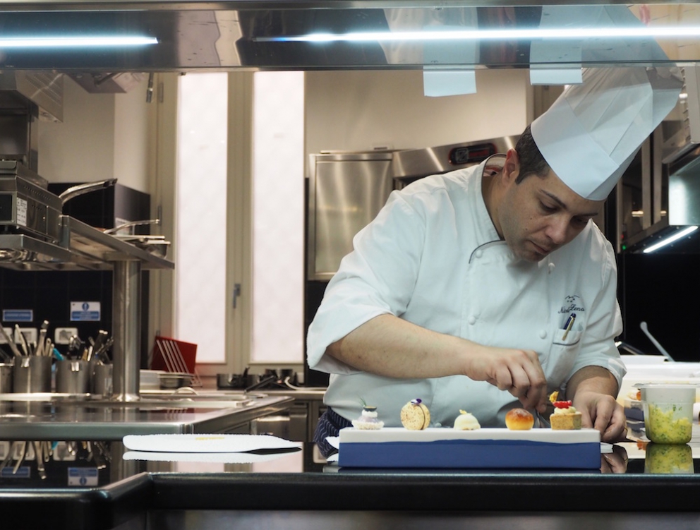 Photogallery






Antonio Guida, chef from Salento at the helm of restaurant Seta, had already received two stars at Pellicano in Porto Ercole (Grosseto)






