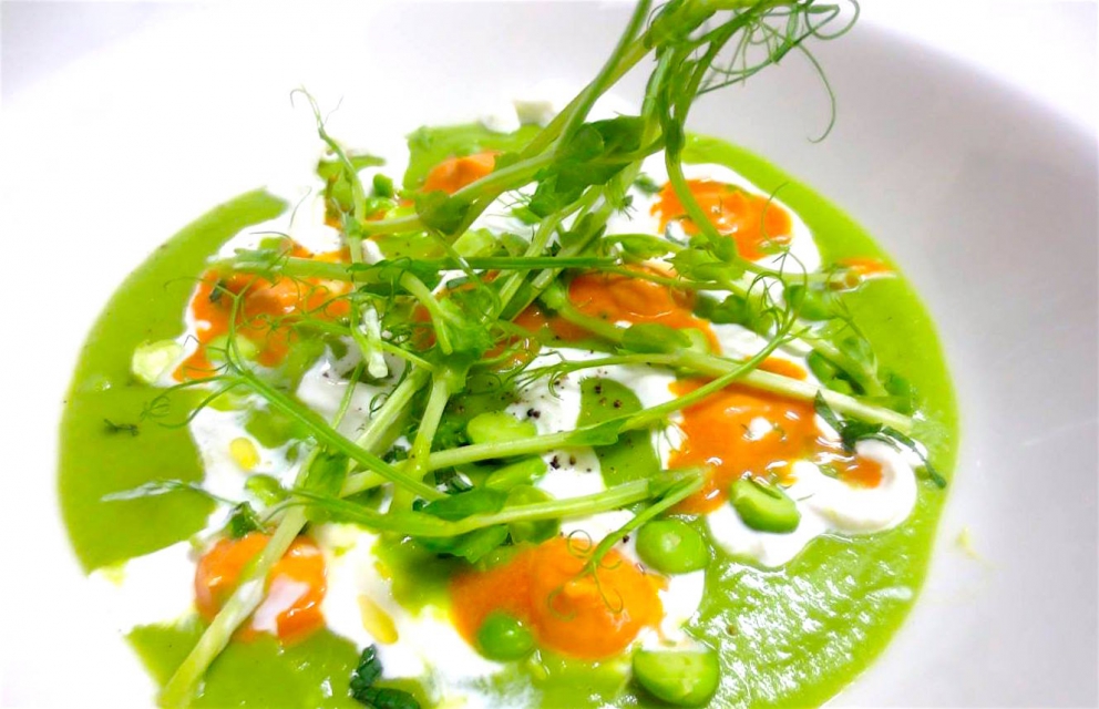 Photogallery






Mario Cornali, Collina, Almenno San Bartolomeo (Bergamo)

Stewed snails from Almenno, fumet of powdered corn from Prato – This dish is the consequence of the meeting with Andrea Togni, a young snail breeder from Almenno. I was inspired by the fact that I had an organic snail farm only two kilometres from home









Antonio Cuomo, Hostaria del Relais San Lorenzo, Bergamo

Dreaming… Cesar salad – We’ve rebuilt a great classic by changing all its textures, with water of Parmigiano, iceberg salad ice cream and confit tomato mousse









Giuliano Pellegrini, Lio Pellegrini, Bergamo

Salad with tripe, tuna, fried polenta, cucumber and white beans from Soragna – Tripe is a dish I wanted to change because I always had a good memory of it. My grandmother Alice made an excellent tripe stew...









Antonio Borruso, Umami, Bormio (Sondrio)

Neve al sole [Snow in the sun] – A dessert uniting saffron, litchi and a white chocolate mousse









Enrico and Roberto Cerea, Da Vittorio, Brusaporto (Bergamo)

Steamed king crab with hazelnut praliné and bottarga – An intriguing and delicious dish, where the white and reddish meat, firm and as sweet as honey, is finely matched by the sapidity of bottarga, much rougher and stronger. All this paired with the fattiness and crispiness of the best hazelnut in the world, the tonda gentile from Cortemilia









Nadia and Giovanni Santini, Dal Pescatore, Canneto sull'Oglio (Mantua)

Mountain potato cream with poached eggs, tuna bottarga, asetra royal caviar and capers – A great dish from Dal Pescatore’s tradition yet conceived and prepared by the new generation in the kitchen, that is to say by Giovanni Santini – photo by Culinaire Saisonnier-Dirk Kerstens









Enrico Bartolini, Devero, Cavenago di Brianza (Monza Brianza)

Risotto Arlecchino – Sauce below, rice on top. A return to the Baroque with a modern interpretation









Daniel Facen, Anteprima, Chiuduno (Bergamo)

Tuna salad with sour egg, purple potatoes and olive oil – It’s like a Salad Niçoise in which the tuna is seared and then cooled in water and ice. The purple potatoes have different textures, in pieces, as a small purée and dehydrated. The tomatoes are confit, the French beans are cooked with ultrasounds, the egg in vinegar and the oil is in a sugar capsule, with anchovies from the Cantabrian Sea









Davide Oldani, D’O, Cornaredo (Milano)

Milanese style apple marrow – Because it represents the tradition of a Milanese “dish” but with the lightness of good modern cooking









Stefano Cerveni, Due Colombe, Corte Franca (Brescia)

Warm spaghetti, scampi, sweet paprika and Calvisius Tradition caviar – Luxury and flavour in a dish full of careful simplicity. The service temperature at 40°C enhances the aromas of and the pleasure to the highest level









Fabio Abbattista, Leone Felice de L'Albereta, Erbusco (Brescia)

Lavarello alla mugnaia, tofeee di cavolfiore e calamondino - This dish is today the most explicit declaration of my cuisine: after 2 years discovering the territory of Franciacorta and thanks to the special relationship developed with <strong>Ferdinando Soardi</strong>, a fisherman in Monte Isola, I chose to give voice to the extraordinary freshwater fish, in this case lavaret









Silvio Salmoiraghi, Acquerello, Fagnano Olona (Varese)

Stewed sturgeon – We love this dish made with sturgeon because it represents the use of freshwater fish in Italy. It’s a version of the sturgeon prepared in Ferrara









Riccardo Camanini, Lido 84, Gardone Riviera (Brescia)

Double buttons with ricotta, anchovies, lemon and turnips – This dish appeared in the menu two weeks ago: it is minimalistic, simple, clean. It offers the classic flavour of ricotta, lemon and anchovies but doesn’t play only with the roundness because it includes the “crispiness” of the turnips. These vegetables, by nature, have irregular fibres; this irregularity can thus be sensed when chewing, and it’s unusual. It’s a double button because it has one slice of turnip below and one on top, and in between there’s the button which is visible – between the translucent slices of turnip – and ready to burst in the mouth









Stefano Baiocco, Villa Feltrinelli, Gargnano (Brescia)

Piglet from Orvieto "alla diavola" – With a cream of wild herbs. The palate is intrigued by the fat and acid notes, the bitter leaves and the spicy touches, the soft and crispy parts...









Fabrizio Ferrari, Al Porticciolo 84, Lecco

Pache Felicetti, grilled scarpette, armoricaine sauce, puntarelle, dried sweet potato and powdered tarragon – Fireworks for the palate lasting all year long!









Alberto Buratti, Koinè, Legnano (Milan)

Rice spaghetti in cagnone – A local classic, cagnone becomes the seasoning for homemade rice spaghetti









Marco Ambrosino, 28 Posti, Milan

Chiajozza – Squilla mantis, oil aromatised with maritime pine tree, sea urchin ice cream, cabbage. A symbol of my origins (Chiajozza is the bay in Procida where I was born)









Vittorio Fusari, Al Pont de Ferr, Milan

Smoked eel from Cabras, daikon, beetroot essence and hazelnut brittle – A recipe from the new menu in which I wanted to enclose my themes. I choose an ingredient, namely eel from Cabras, which comes from sustainable farms, an important form of virtuous economic development. I then use the small agricultural products from the Parco Sud Milano, an agricultural format that is awakening, safeguarding land. Food is the first medicine and daikon is an emblem of this









Viviana Varese, Alice, Milan

Homage to Ángel León - Ángel León, Michelin starred chef from Andalusia, is the only chef in the world to have found the way to extract plankton. I’ve been at his restaurant in El Puerto de Santa Maria, near Cadiz, and his use of plankton when cooking inspired me so this “tribute” was born as a risotto with plankton with a very thick squid broth, a light aioli sauce, garnished with lime and fried squid. I’m proud of this dish because you can taste the sea, and then I discovered a new ingredient I didn’t know: plankton, which in Greek means "vagabond" because it is formed by those organisms that are passively moved by the currents and the waves. When we serve this risotto we used an underplate which is a microscope photo of plankton taken by two marine biologists, brothers Sardet, who are two experts in the field









Matteo Torretta, Asola, Milan

Beef maxi bon with pappa al pomodoro – An evocative dish, with childhood memories and tradition









Hirohiko Shimizu, Basara, Milan

Squid tagliatelle with red prawns, scallops, sea urchins, caviar with olive oil and yuzu juice – I was inspired by spaghetti with seafood. I wanted to make a dish only using raw fish









Guoqing Zhang, Bon Wei, Milan

General’s Zuo Zongtang chicken – A specialty from Hunan. It’s a chicken fried in its skin, seasoned with red chilli pepper (in Hunan they basically put chilli pepper everywhere), tofu marinated in Chinese wine, sugar, salt, abalone sauce and yellow bean sauce. Finally I toss it with sesame oil and garnish it with black sesame






