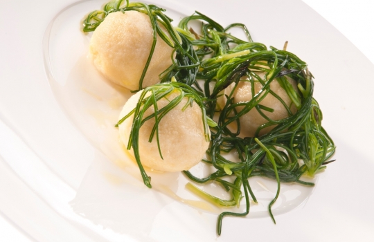 Galleria fotografica






Ricordi di Franco Aliberti dell'Osteria Francescana di Modena: Krapfen alla camomilla con biscotto caramello e caffè. «Morbido come un cuscino da abbracciare», ha spiegato il cuoco








Merluzzo con rafano freddo, mele e cetriolo marinato, un piatto scandinavo estivo di grande freschezza e note leggere firmato da Daniel Berlin, cuoco del Krog i Skåne a Tranås in Svezia








Testa di merluzzo leggermente affumicata con cavolfiore con burro brunito e sale e uova di merluzzo essiccate. Un altro piatto firmato da Daniel Berlin: «Uso la testa del merluzzo perché mi piace la consistenza della polpa umida, morbida e cremosa. Amo cucinare tutte le parti del pesce, branchie e gola compresa»








L'Omaggio alla barbabietola di Lorenzo Cogo, cuoco d'El Coq di Marano Vicentino, Vicenza. «È un piatto che posso servire liberamente», ha spiegato. Ovvero: come superare la rigida divisione delle portate, caratteristica molto italiana








L'interpretazuione dello zucchero filato di Lorenzo Cogo. Una sorpresa che conduce dritti all'infanzia








Crema fredda di formaggio “Idiazabal”, sorbetto di pomodori affumicati, insalata di germogli e pane di segale a firma Sergio Humada, giovane chef dell'Alma di Barcellona.








Confit di Baccalà con salsa pil pil e calçot arrostiti. Tradizione basca e attualità catalana convivono nel piatto di Sergio Humada








Crudo di Palamita, trenette e acciughe di Enrico Panero, giovane talento del ristorante Marin all'interno di Eataly Genova: il ricordo del Giappone in un tipico piatto ligure








Triglia, foie gras e topinambur, altro piatto firmato Enrico Panero: il pesce è racchiuso in due croccanti cialde di “marinara”, una focaccia tipica ligure che cuoce in una teglia e assume le dimensioni di un panettone e il gusto pieno di una focaccia





