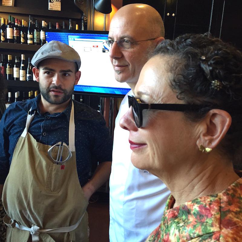 Photogallery









































Franco Pepe with writer and journalist Michael Krikorian. Photo by Luciano Furia



















Michael Krikorian









Sarah Clarke, general manager and beverage director at Osteria Mozza in Los Angeles, with Paolo Marchi. Photo by Luciano Furia









Nancy Silverton and Franco Pepe. Photo by Luciano Furia





























Franco Pepe wearing the Ambasciatori del Gusto uniform. Photo by Paolo Marchi









Salvatore Vigliotta (to the right, white jacket) toasts with Rayn Denicola, chef at Mozza. Photo by Luciano Furia









Souvenir photo with the team at Mozza and Franco Pepe. Photo by Luciano Furia


































Denis Dello Stritto, ex chef at Four Seasons in Los Angeles, will be the new restaurant manager at Eataly when they’ll open in the City of Angels in the autumn. Photo by Luciano Furia









The famous Margherita Sbagliata, an emblem of Franco Pepe. Photo by Luciano Furia



















Sole nel piatto is ready to be served. Photo by Luciano Furia









A slice of Sole nel piatto









La Scarpetta, a pizza Franco Pepe created so that guests can use the edge to collect the extra sauce from the plate. Photo by Luciano Furia









A slice of Scarpetta completed with slices of Grana Padano



















Breakfast, the latest born, not yet in the menu at Pepe in grani. It has egg in the middle, surrounded by pancetta. Photo by Paolo Marchi



















Franco Pepe with pornstar Valentina Nappi






