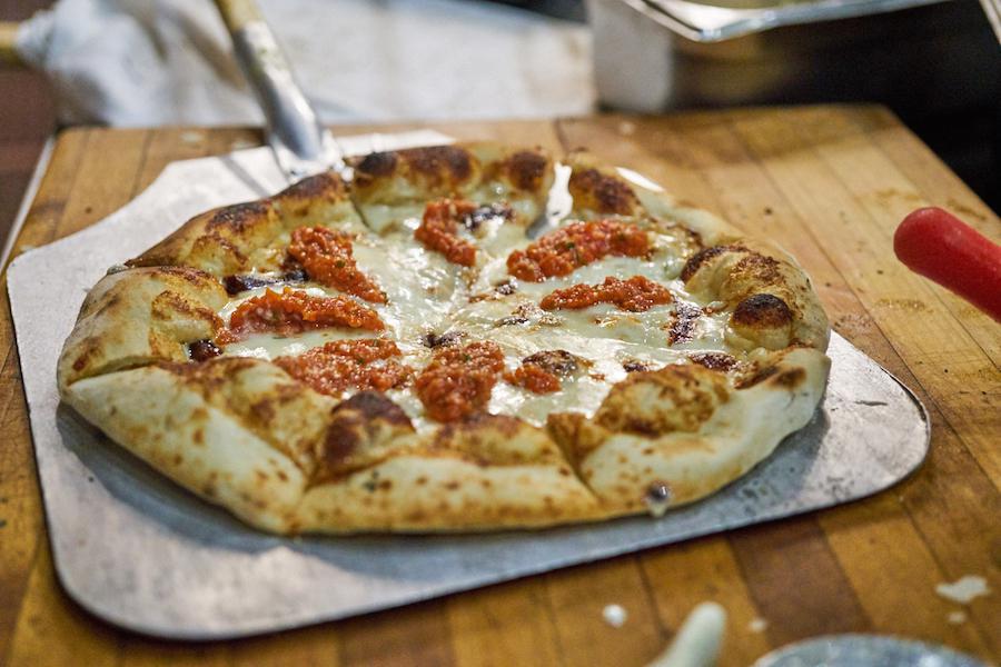 Photogallery









































Franco Pepe with writer and journalist Michael Krikorian. Photo by Luciano Furia



















Michael Krikorian









Sarah Clarke, general manager and beverage director at Osteria Mozza in Los Angeles, with Paolo Marchi. Photo by Luciano Furia









Nancy Silverton and Franco Pepe. Photo by Luciano Furia





























Franco Pepe wearing the Ambasciatori del Gusto uniform. Photo by Paolo Marchi









Salvatore Vigliotta (to the right, white jacket) toasts with Rayn Denicola, chef at Mozza. Photo by Luciano Furia









Souvenir photo with the team at Mozza and Franco Pepe. Photo by Luciano Furia


































Denis Dello Stritto, ex chef at Four Seasons in Los Angeles, will be the new restaurant manager at Eataly when they’ll open in the City of Angels in the autumn. Photo by Luciano Furia









The famous Margherita Sbagliata, an emblem of Franco Pepe. Photo by Luciano Furia



















Sole nel piatto is ready to be served. Photo by Luciano Furia









A slice of Sole nel piatto






