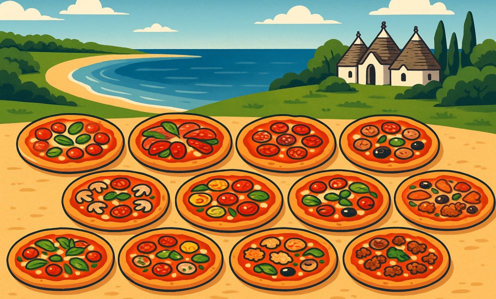 Le 12 pizze dell'estate da gustare in Puglia