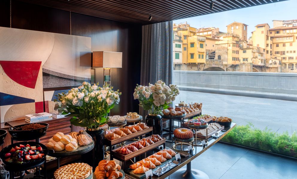 La colazione più bella di Firenze? Quella con Ponte Vecchio davanti agli occhi