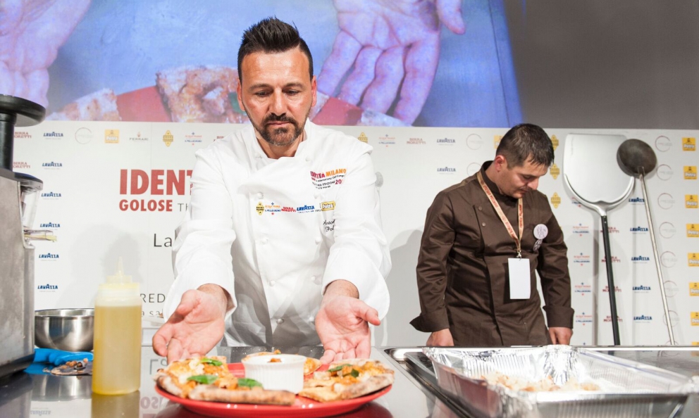 Antonio Polzella e la pizza che fa bene