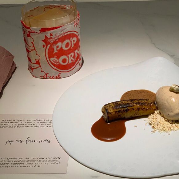 Pop corn from Mars: la ricetta di Federico Rottigni