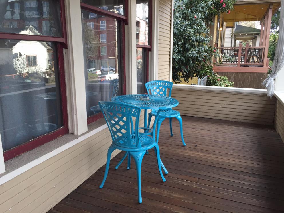 Galleria fotograficaVerso la notte in North Albina Avenue a Portland