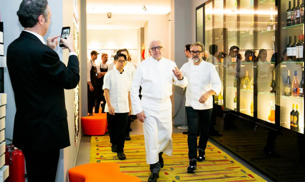 Bottura-Ducasse: here’s how it went