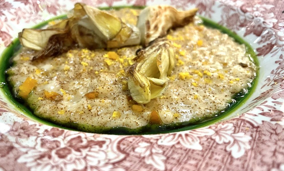 Un grande risotto di Francesco Sodano illumina il FuoriSalone del gusto
