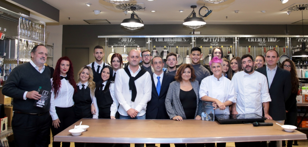 Photogallery






BARI. A curious audience in the Coin store in Via Noicattaro, inside shopping centre Casamassima









BARI. The speakers with Paolo Marchi were Felice Sgarra (in the photo), chef at restaurant Umami in Andria and Vincenzo Del Monaco of Bottega del Monaco in Grottagle (Taranto)









BARI. Felice Sgarra cooked a Cream of black chickpeas from Murgia with red prawn from Gallipoli and raspberry









BERGAMO. Three pillars from the Cerea family spoke at Coin: next to Paolo Marchi, there’s signora Bruna and her children Rossella and Chicco









BERGAMO. Chicco Cerea prepared a...









BERGAMO. ...Chestnut polenta with spicy tomato and pecorino









CATANIA. In Catania, the event took place on the third floor of Spazio Cargo Etc. inside Coin in Via Etnea 116/124 with Corrado Assenza of Caffè Sicilia in Noto, Paolo Marchi and Bianca Celano of restaurant QQucina in Catania









CATANIA. Bianca Celano









Grilled octopus on emulsion of hazelnuts from Etna, beetroot gnocchetti with Mielarò, wild fennel and sea urchin sauce by Bianca Celano









CATANIA. Corrado Assenza, Bianca Celano and Paolo Marchi









NAPLES. This was the dish presented at Coin Napoli on the 4th floor of Spazio Cargo Etc., in Via Scarlatti 90/98. It’s a soup with eight beans, sconcigli and porcini by Marianna Vitale of restaurant Sud in Quarto (Naples)









NAPLES. With Marianna Vitale and Paolo Marchi – in the middle – there’s Elisabetta Moro (second to the right), professor of Cultural Anthropology and co-director at Medeat Research, the Centre for Social Researches on the Mediterranean Diet at Università degli studi Suor Orsola in Naples









NAPLES. Marchi, Vitale, Moro









NAPLES









ROME. The protagonists of the event at Coin, 3rd floor Spazio Cargo etc., in Piazzale Appio 7: Cristina Bowerman of restaurant Glass Hostaria and Laura Delli Colli, journalist and writer specialised in cinema









ROME. The event at Coin in the capital. Cristina Bowerman cooked Pumpkin and pumpkin and pumpkin, quail egg and gorgonzola






