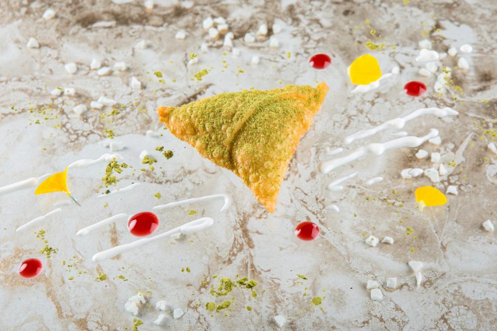 Photogallery






Together with the celebration, the report of a recent dinner at Imago inside hotel Hassler, with chef Francesco Apreda, much appreciated at Identità both professionally and as a person. As we said on the Guida Identità Golose 2017, "if you think about it, it’s a nice paradox: in the Eternal City, from the 6th floor of hotel Hassler, there’s a talented chef from Campania who makes you travel around the world for a few hours. There’s enough to make you forget the stereotype according to which Rome is so full of history it’s just concentrated on itself, and thus provincial". (Carlo Passera)









We start with Celeriac, peppers and ginger; Daikon with yuzu and black truffle; Radish with lime and gin: all in osmosis. There’s technique at the service of the creative mind, resulting in a debut that prepares the palate whetting the appetite. Followed by Egg in tempura, lime and fig mustard: delicious without trying hard to please









Foie gras and scones, Sweet Rain blend (2015): this, like most of the dishes by Apreda, is characterised by the blend of spices that originate from the chef’s long experience around the world (see also: I Sapori di Viaggio di Apreda). It was part of the "menu 10 anni"









Apreda with his blends. As we mentioned, the chef "interacts with the client, mixes territories and stories, draws from his experience in every continent and sums this up in spicy inspiration: he may add Napoli, Mumbai, and so on (he studied and defined a total of six aromas, each with a precise geographic origin: so it’s enough to add a pinch of London or New York. Your taste buds will be thankful "). The next dish, among the new ones in the menu, is truly fantastic: Seafood vegetable minestrone. One of the best, in a tasting menu that always has the highest quality. In this case potatoes, onion, celery, baby spinach, leek and parmigiano wafer meet a seafood broth made with kombu seaweed









Mozzarella di bufala INConsistenza, scapece di appiccatelli vesuviani, another voluptuous dish in the menu. Different textures of mozzarella (as a film, dehydrated, in a mousse, a sauce, in pieces, in gel...) with a pinch of Napoli, yet in the sense of a mix of herbs recalling the city









Scallop shabu in a carpaccio, yuzu and black truffle, turning upside down the litany of a mollusc often overused in fine dining, making its taste once again interesting. The photo, however, is of the Breaded scallops, shitake and black truffle, from 2007, in the anniversary menu: the same applies. The scallops filled with buffalo milk mozzarella, truffle and celery leaves had a different breading, instead of the classic Milanese style (breadcrumbs and flour) there’s now panko (Japanese breadcrumbs) and dry Indian rice flakes, while the sauce is made richer with shitake mushrooms: the dish, thus assembled, is served with a broth on the side, so as to enhance its textures. This is also Roberto E. Wirth’s favourite dish









Octopus and seaweeds, roots and Uma-Mia blend (2016): as in the case of the scallops, Apreda is never banal









The starters finish with a Tartare of prawns and veal tongue, puntarelle and ponzu









This is a great classic of the chef, deservingly celebrated: Cappellotti Double Umami (Blend Spicy Bomba-y). A contrast of temperatures: the filling of the pasta, made with parmigiano and katsuobushi, is hot, while the broth, made with tuna and double malt beer is cold. Trenette with shiso pesto, squilla mantis and potatoes and Risotto with red onion and foie gras, spicy powdered coffee, two new dishes









In the anniversary menu, there was a different risotto: Risotto cacio pepi e sesami, from 2012 (he added pecorino water, made by blending pecorino in hot water, then placing the mixture in the fridge: the fat solidifies on top, the proteins fall below while in the centre there’s the water in which they cook the risotto)...









... Capellini garlic oil chilli pepper and smoked eel, from 2008: cocoa was used in the past, while he now uses only cocoa beans adding a bitter taste. The chef smokes the eel himself









Black cod and purple vegetables, succulence from 2009: fermented cabbage, sauce of purple potatoes, black aubergine and violets. In the contemporary menu, a remarkable Roasted monkfish with olives and ginger, pumpkin and chanterelle mushrooms 









Chicken in two cultures, pepper and teriyaki is one of the must-taste when dining at Apreda’s. His idea of presenting chicken, often snubbed by fine dining, in a completely different way, is brilliant









The chef says: "The initial idea was to include a chicken to be served as a whole. Something rare in restaurants. But the wish to eat a good roast chicken is closely connected to traditional home-made food and I wanted to make this wish come true at Imàgo"









And then: "After a month of experiments we combined two cultures in just one chicken: one cooking and two cultures, that is to say chicken with pepper, typical of Roman tradition, with a Japanese inspired teriyaki glazing. There was a real study to elaborate what the chicken at Imàgo had to be like. The final dish is the result of teamwork: everyone contributed in creating the best method to have the perfect chicken”. See: Chicken in two cultures









A relatively recent alternative to the chicken is Duck in Tandoori style (2014). It’s enriched with Chinese cabbage. Its texture and colour is revived by dipping it into water and putting it in vacuum pack






