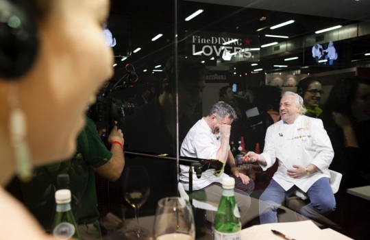 Galleria fotograficaDylan Jones e Bo SongvisavaSara Precerutiil Bign&egrave; ripieno di Sara PrecerutiSara PrecerutiCristina Bowerman e Enrico BartoliniGianluca Fusto e Corrado AssenzaDavide Scabin