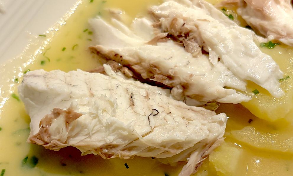 Nel ristorante di Santorini un pesce semplicissimo, ma da leccarsi i baffi