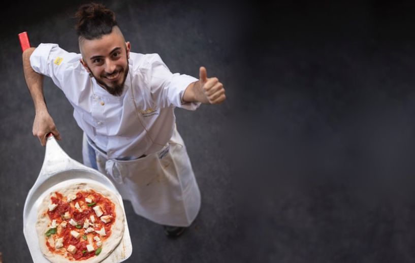 Fabrizio Mancinetti, from England, a new face for contemporary pizza
