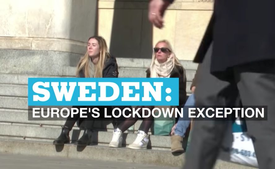 What happened to restaurants in Sweden, where there was no lockdown