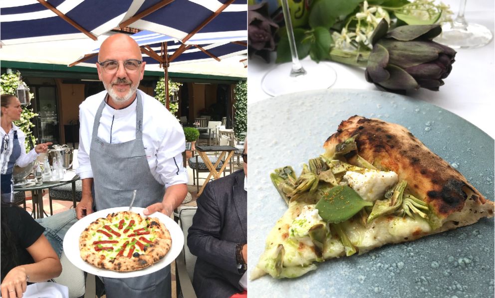 Franco Pepe sbarca al Cipriani di Venezia. I nostri assaggi di pizza con vista laguna