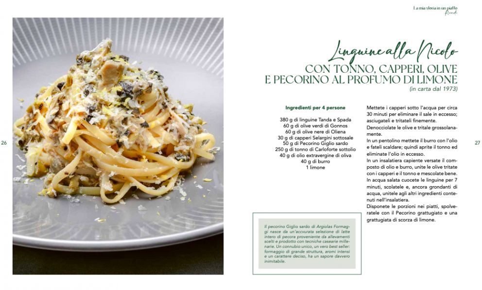 Il nuovo libro goloso di Luigi Pomata, il re del tonno. Con la ricetta delle sue mitiche Linguine alla Nicolo