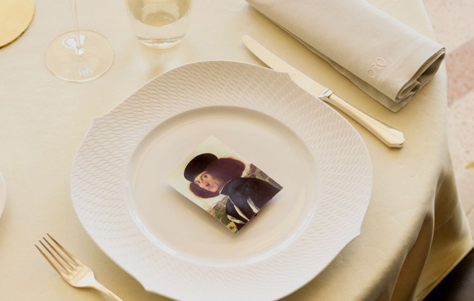 Carpaccio alla Cipriani 2.0, con lo splendido omaggio di Vania Ghedini