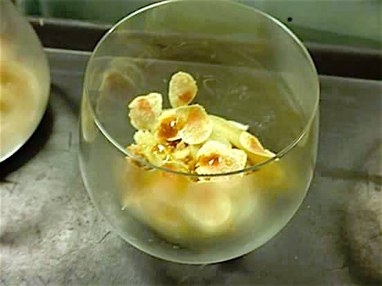 Photogallery






Enrico Crippa, Piazza Duomo, Alba (Cuneo)

Prawn and radicchio from Treviso cocktail – It’s a take on prawn cocktail with radicchio from Treviso first vacuum cooked and then opened as if it were a water lily. The prawn is seasoned with smoked pancetta cooking water. Then prawn bisque and a drop of shiso vinegar. Hence the classic dish acquires a new dimension, seasoned with choron sauce, which is basically a Béarnaise sauce with tomato









Andrea Ribaldone, I Due Buoi, Alessandria

Fassone beef agnolotti – Subtitle: “Memories of a trip to Japan”. Because I unite a true Piedmontese classic with a typical Japanese technique, soba in ice. Hence: cold agnolotti, in ice, with the intensity of the stuffing enhanced by the low temperature. I connect with the territory: not having agnolotti in the menu, in Piedmont, is blasphemy. However, I present them almost crispy. I took the recipe from my aunt, from Lu Monferrato, and remembered when as a child I would eat her agnolotti as soon as she made them, still raw and callous









Riccardo Aiachini, La Fermata, Alessandria

Chicken alla Marengo... – It’s an ancient recipe dedicated to Napoleon after the battle he won against the Austrians in June of 1800. With a contemporary take, of course









Davide Palluda, All’Enoteca, Canale (Cuneo)

Salted codf with milk and onion caramel – A veil of pungent and sweet caramel, with dried onion amplifying its flavour, on top of the salted cod cooked with milk. A sumptuous and intrigating dish, with white and milky tones, connected with my past and the history of many regions that don’t have any sea but have always been dreaming of it when cooking









Marc Lanteri, Al Castello di Grinzane, Grinzane Cavour (Cuneo)

Marco Martini’s Fassone steak tartare, light whole grain mustard mayonnaise and Parmigiano matured 30 months – This dish is a classic from the Langhe, to which I give a touch of France thanks to the light whole grain mustard mayonnaise









Barbara Scabin, Blupum, Ivrea (Torino)

L'isola galleggiante dei cugini d'Oltralpe rivisto al contrario [The floating island of the cousins from the other side of the Alps, seen upside down] – Quoting Wikipedia: it’s a relatively light and moderately sweet dessert, so much so that if prepared with the necessary attention, it can also be eaten by people suffering from diabetes, cardiac and celiac diseases









Marco Rossi, La Mugnaia, Ivrea (Torino)

Testacoda – These are cheeks cooked very slowly, tail wrapped in cabbage and fillet tataki with horseradish. In other ways, it’s Piedmontese fassone from the Langhe to Japan…









Marta Grassi, Tantris, Novara

Prospettiva nord: baccalà e culatello s’incontrano [Looking North, salted cod and culatello meet] – Two elements, two Northern regions, the former sober and simple, the latter opulent, meet and melt









Antonino Cannavacciuolo, Villa Crespi, Orta San Giulio (Novara)

Prawns, egg and tomato – My personal play with marine textures. This fake mini sunny side up egg is my south with earthly aromas such as tomato and inside a tartare of raw prawns. Red prawn from Sicily is still one of my favourite crustaceans, it’s a part of my life (photo credits Viaggiatore Gourmet)









Christian Milone, Trattoria Zappatori, Pinerolo (Torino)

Egg and eggs – Egg yolk with truffle, caviar, celery broth and parsley buttons... with herbs. There’s a world inside, it pulls down prejudgements and popular beliefs having everyone’s taste agree









Christian Meloni Delrio, Casa Baladin, Piozzo (Cuneo)

A cage made with quinoa, scampi and burrata – A simple yet flavourful dish, perfectly matched with our Wayan beer, a saison with scents of pepper









Davide Scabin, Combal.zero, Rivoli (Torino)

Saltimbocca alla Combal.zero – When you see a slice of prosciutto and some sage on top of a slice of meat you know it’s a "saltimbocca alla romana”. As of today, when you see a slice of prosciutto and some sage on a pasta lasagna (the egg-pasta must be at least 4 mm thick), you’ll know it’s a “saltimbocca alla Scabinsky”. The only variation: 3 different prosciuttos are used, one from Piedmont, one from Parma and one from Tuscany (from the great Fracassi)









Igor Macchia, La Credenza, San Mauro Torinese (Torino)

Felicetti Conchiglioni with squid ink, mussels, potatoes, chicory and candied ginger – All the flavour of Italian tradition plus the lightness of the Japanese one









Luca Zecchin, Guido da Costigliole, Santo Stefano Belbo (Cuneo)

Steamed and then roasted duck thigh with Abate pears, honey and pepper from Val di Maggia – A dish that encloses our tradition and connects our borders in Italy









Ugo Alciati, Guido, Serralunga d'Alba

Cardoons pears and anchovies – An unusual and intriguing pairing, the meeting of three Piedmontese ingredients that aren’t normally matched: hunchback cardoons from Nizza Monferrato, Madernassa pear and salted anchovy









Massimiliano Musso, Cà Vittoria, Tigliole d’Asti (Asti)

Rabbit, artichokes, liquorice and vegetal notes – I’m proud of this dish because in Piedmontese tradition roasted rabbit is always present in the Sunday lunch menu. I enriched it with a modern cooking technique (that is to say low temperature), pairing it with artichokes cooked in a vacuum with oil aromatised with toasted and blended peels and a liquorice mayo. Finally herbs, a vegetal touch coming from my kitchen garden









Claudio Vicina, Casa Vicina a Eataly, Torino

Kabuki 2013 – From 2013 onwards, it has undergone many changes. It’s a complete main course in terms of nutrients and calories. It was born as a starter in ancient times (tartrà). It then became more refined, in the shape of a pie, and today it’s a complete vegetarian dish. It’s called Kabuki because of it’s an explosion of colours, vegetables (4 or 5) and flavour. We serve it thus: a pie made with courgettes and Grana Padano matured 24 months in the centre of the dish. Finally, on top of the pie, we carefully put the egg yolk breaded with brioche crumbles fried in extra virgin olive oil









Matteo Baronetto, Del Cambio, Torino

Lasagne with sea lettuce and veal meat sauce (without tomato) – The sea lettuce lasagne is an almost natural and spontaneous version of Gualtiero Marches’s lasagne made with green pasta and pheasant meat sauce which I made again and again. It is natural and spontaneous in that the idea is not of giving a new take on the classic lasagne but a chance to a celiac to taste the primary taste of lasagne. The sea lettuce in fact shows no difference with the classic Italian green coloured pasta









Marcello Trentini, Magorabin, Torino

Puntarelle/Burrata/Anchovies- A delicious and complex snack uniting North and South... Hanging in the balance between bitter, sapid, sweet and umami









Alessandro Mecca, Spazio 7 – Torino

Pork belly, apple, oyster and ear – A journey across strong and delicate flavours, where the tradition of my territory is renewed in the dish by meeting the sea (photo by Edoardo Gatti)






