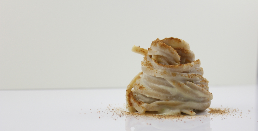 Photogallery






Gianni Dezio, Tosto, Atri (Teramo)

Tortelli with artichokes, fondue of pecorino from Atri, mint and liquorice. Liquorice and mint unite so as to enhance one of the most important vegetables in Italian cuisine









Valerio Centofanti, L'Angolo d'Abruzzo, Carsoli (L'Aquila)

Pappardelle with gelded lamb with pecorino from Alta Valle del Turano. The lamb is gelded before it is two months’ old and raised for 18 months. A dish full of emotions and sensations that has disappeared from Italian kitchens (in the picture, the gelded lamb)









Niko Romito, Reale Casadonna, Castel di Sangro (L'Aquila)

Because it’s the proof that constant research in the kitchen (in this case applied to cutting and macerating cabbage) can pull down the "wall" of vegetal representation and give new and powerful solutions in terms of structure and taste. Creating surprise and deep emotion. For me, it represents a new phase









Mattia Spadone, La Bandiera, Civitella Casanova (Pescara)

Vegetables cooked in salt. I worked on cooking in salt only using vegetables (from our kitchen garden). It may seem banal but I’ve been working on this for over 3 months: these are roots and leaves presented in different textures, crispy, mashed and thinly diced









Patrizia Corradetti, Zenobi, Colonnella (Teramo)

Meat and spinach ravioli with Neapolitan genovese sauce. I needed to include in the mid-August menu a first course with filled pasta that would still be traditional









Nadia Moscardi, Elodia nel Parco, L'Aquila

Textures of pasta and vegetable garden. It is inspired by Le Virtù, an ancient soup from Abruzzo that was made by the bride for the future mother-in-law to prove her virtues in the kitchen










William Zonfa, Magione Papale, L'Aquila

Castratissimo. Gelded meat is very popular in Abruzzo. The sauce you see is a dehydrated “veil of gelded meat sauce”, wrapping the soft meat. Upon contact with the heat and humidity of the meat, it is rehydrated and gives life to the memory of meat chops coming out from the sauce itself









Cinzia Mancini, Bottega Culinaria Biologica, San Vito Chietino (Chieti)

Pescatrice noir. My territory and the elements defining it: sun, rocks, sea, wind and fire









Stefania Di Pasquo, Locanda Mammì, Agnone (Isernia)

Raspberry mousse with caramelised white chocolate and hazelnuts. It’s a non-sweet sweet, a dessert that represents a change from the classic desserts I have in the menu. It represents my current desire for change









Felice Sgarra, Umami, Andria

Cream of cannellini beans and scampi with lemon sourness. A fresh course but also one that is suitable for every occasion
 









Antonio Scalera, La Bul, Bari

Home-smoked mackerel, toasted walnuts, jam and gelatine of friggitelli peppers. Blue tailed fish: poor, from the tradition and history of Apulia. Cinderella becomes the queen on our table









Giovanni Lorusso, Memory resort, Bisceglie (Barletta, Andria e Trani)

Sea bass, smoked Jerusalem artichoke, green affilla and sesame praliné. The fish, the aroma of almonds, the sauce of smoked Jerusalem artichoke, the aroma of the baby peas that have just sprouted and the sesame praliné adding sweetness and balsamic notes









Teresa Galeone Buongiorno, Già Sotto l'Arco, Carovigno (Brindisi)

Pink gnocchi with pesto heart, ricotta and puffed beetroot. A voluptuous mix of colours and flavours









Antonella Ricci and Vinod Sookar, Al Fornello da Ricci, Ceglie Messapica (Brindisi)

Drops of ricotta on a pesto of wild chards, crispy pancetta and pepper smoked with apple wood. The brackish note of the chards enhances the milky taste of the ricotta, strictly produced by Mrs Anna Argentiero. In this season there’s the best ricotta and wild chards. In the menu until April









Francesco Nacci, Botrus, Ceglie Messapica (Brindisi)

I wanted to be a chop. Smoked carpaccio with olive leaves where the "thinness" substitutes the "long cooking time" and the creams with classic flavours (tomato, pecorino, capers) give it the softness and succulence of a homemade "braciola al sugo" (chop with tomato sauce)
 









Filomena Silibello, Cibus, Ceglie Messapica (Brindisi)

Quail soup with simeto durum wheat, chicory and wild scattapietre. The hunting tradition of this territory and the richness of wild herbs induced our grandmothers to serve all that nature had to offer locally









Salvatore Amato, Borgo Valle Rita, Ginosa (Taranto)

Risotto with burnt garlic, oil, chilli pepper and sea urchins. Our agricultural tradition and all the elegance of the sea melt in a dish capable of recalling the best childhood memories









Alfredo De Luca, Malcandrino, Lecce

Risotto, sorbet of red onion from Tropea, chicken liver, radishes and wild fennel. The well-established match of onions and liver becomes an explosion thanks to rice









Angelo Sabatelli, Angelo Sabatelli, Monopoli (Bari)

Squid, allievo (baby squid), almond and lemon. A dish that encloses all of Apulia in 3 ingredients: squid (in two versions: the adult for the veil and the baby served raw), candied lemon from Gargano and cream of almonds from Toritto (photo by Lello D'Anna)









Pietro Zito, Antichi Sapori, Montegrosso (Andria) 

Black chard lasagne stuffed with pancotto with turnip tops and potatoes. For us, real farmers, who grew up in the old countryside, vegetarian and vegan cuisine were everyday life. A few days ago I introduced this deceivable dish in the menu: there’s no meat, no egg, no cheese. Still, it is good and looks good









Enzo Florio, Da Tuccino, Polignano a Mare (Bari)

Crispy red mullet with almonds. The aroma of the seaside in Apulia enclosed in a dish, plus potatoes from Polignano









Andrea Cannalire, Cielo del Relais La Sommità, Ostuni (Brindisi)

Egg and Flour (dedicated to my father). My father has a poultry farm and he still produces eggs and for me this was the biggest homage I could give him because he gave me the chance to become what I am today









Salvatore Carlucci, La Barca di Ciro, Pulsano (Taranto)
Oyster Coconut & Passion. It’s an oyster marinated in seawater, aromatised with ginger and pepper from Jamaica, immersed in fresh coconut milk and served with a passion fruit gel









Stefano Di Gennaro, Quintessenza, Trani

Red mullet, orange, carrot and sweet and sour onion. Straight to the essence of the sea and the deepness of the earth: eating the red mullet, one can perfectly sense the sea, the deepness of the earth refers to cultivating onions and carrots









Gaetano Servidio, Menelao a Santa Chiara, Turi (Bari)

Cream of chickpeas from Altamura with chargrilled king trumpet mushrooms and pastry with smoked scamorza. A historic dish at our restaurant: strong and clear flavours, a rustico that gets rid of technique (which as chefs we always seek obsessively). It encloses the warmth of the people of Apulia









Gianfranco Bruno, Lo Scrigno dei Sapori alle Masserie del Falco, Forenza (Potenza)

La podolica in transumanza. That is to say slowly-cooked cheek of podolica cow, mousse of fennels, hazelnuts and black tea with mandarin. The journey of a podolica cow – a typical meat from Basilicata, used for stews – which acquires new scents and textures









Luca Abbruzzino, Antonio Abbruzzino, Catanzaro

Sweetbreads, anchovies, honey, bergamot and capers. This dish respects my territory and my cooking philosophy, the perfect meeting of sea and earth and the enhancement of ingredients from Calabria such as bergamot, anchovies and honey
 









Alfonso Crescenzo, Pietramare del Praia Art, Isola di Caporizzuto (Crotone)

Tortelli with egg pasta stuffed with a genovese sauce with tuna, marinated squid and caviar from its ink, clams and parsley, compote of San Marzano tomatoes and air of sea water. It’s a new take on Neapolitan Genovese sauce: I prepared a filling with a genovese sauce with tuna (not meat) and played with different ingredients and textures that are typical of the Mediterranean sea









Bruno Tassone, San Domenico, Pizzo (Vibo Valentia)

Grilled squid with its ink, sea urchin, wild salad leaves with orange emulsion. There’s the aroma of sea urchins in the shape of small cubes of granita, in good contrast with the strong and bitter taste of the squid. The dish is well balanced by the freshness and acidity of the wild salad leaves, the aromatic herbs and the orange emulsions






