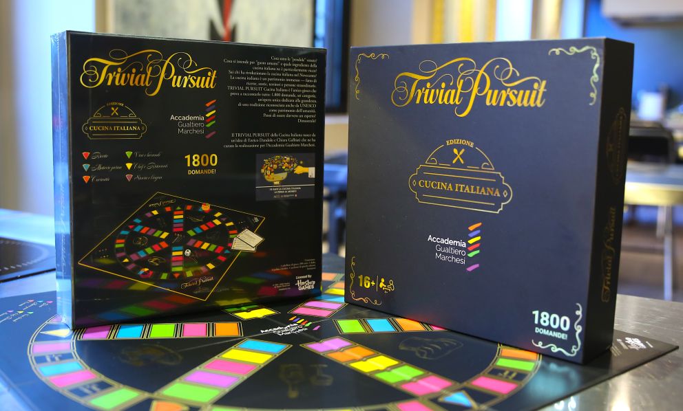 Nasce Trivial Pursuit della cucina italiana, 1.800 quiz sul patrimonio dell’umanità