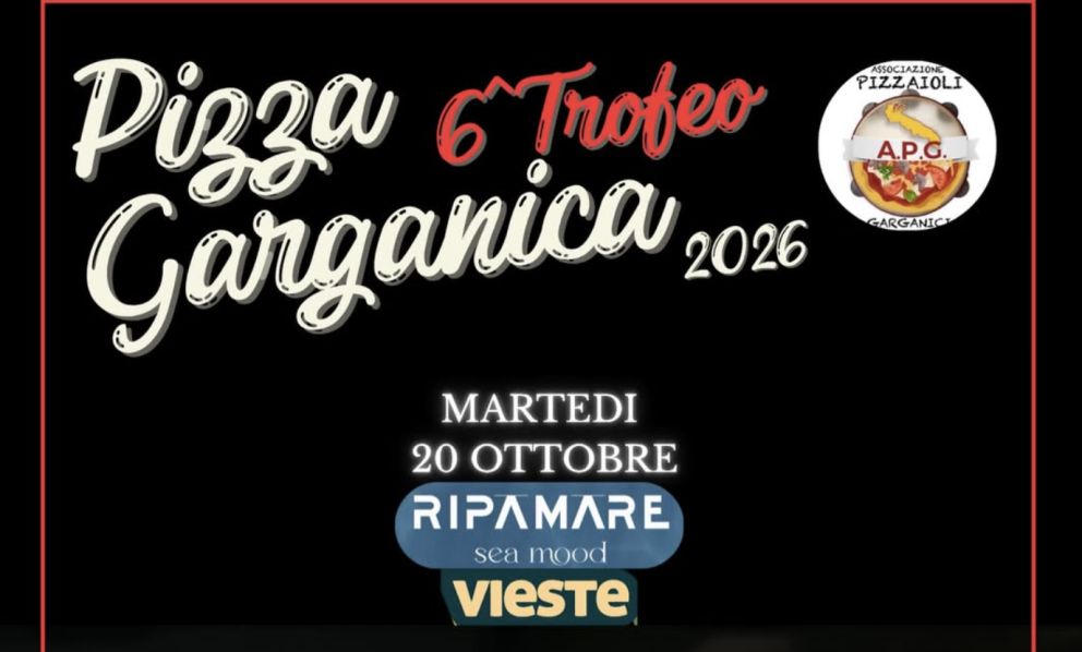 Conto alla rovescia per il 6° Trofeo pizza garganica, racconto goloso del territorio