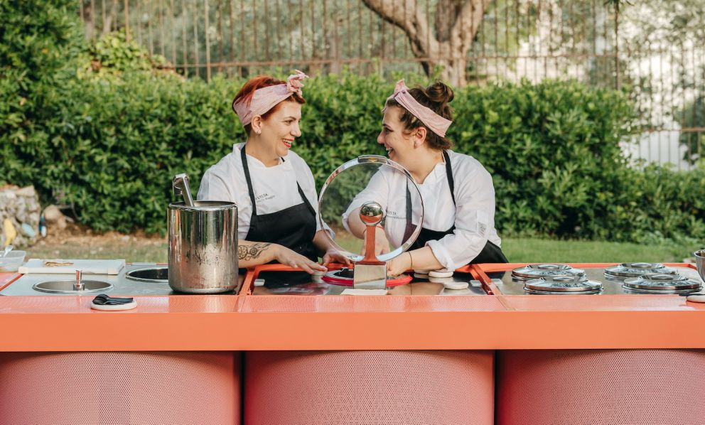 Vi raccontiamo aVista-Gusti nomadi, la proposta di ristorazione itinerante in cui il gelato è protagonista
