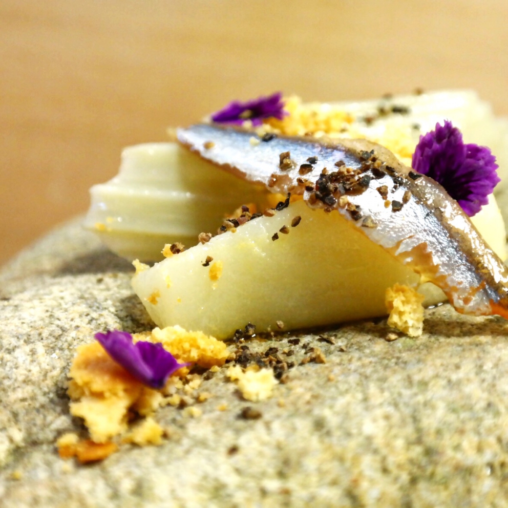 Photogallery






Enrico Crippa, Piazza Duomo, Alba (Cuneo)

Prawn and radicchio from Treviso cocktail – It’s a take on prawn cocktail with radicchio from Treviso first vacuum cooked and then opened as if it were a water lily. The prawn is seasoned with smoked pancetta cooking water. Then prawn bisque and a drop of shiso vinegar. Hence the classic dish acquires a new dimension, seasoned with choron sauce, which is basically a Béarnaise sauce with tomato









Andrea Ribaldone, I Due Buoi, Alessandria

Fassone beef agnolotti – Subtitle: “Memories of a trip to Japan”. Because I unite a true Piedmontese classic with a typical Japanese technique, soba in ice. Hence: cold agnolotti, in ice, with the intensity of the stuffing enhanced by the low temperature. I connect with the territory: not having agnolotti in the menu, in Piedmont, is blasphemy. However, I present them almost crispy. I took the recipe from my aunt, from Lu Monferrato, and remembered when as a child I would eat her agnolotti as soon as she made them, still raw and callous









Riccardo Aiachini, La Fermata, Alessandria

Chicken alla Marengo... – It’s an ancient recipe dedicated to Napoleon after the battle he won against the Austrians in June of 1800. With a contemporary take, of course









Davide Palluda, All’Enoteca, Canale (Cuneo)

Salted codf with milk and onion caramel – A veil of pungent and sweet caramel, with dried onion amplifying its flavour, on top of the salted cod cooked with milk. A sumptuous and intrigating dish, with white and milky tones, connected with my past and the history of many regions that don’t have any sea but have always been dreaming of it when cooking









Marc Lanteri, Al Castello di Grinzane, Grinzane Cavour (Cuneo)

Marco Martini’s Fassone steak tartare, light whole grain mustard mayonnaise and Parmigiano matured 30 months – This dish is a classic from the Langhe, to which I give a touch of France thanks to the light whole grain mustard mayonnaise









Barbara Scabin, Blupum, Ivrea (Torino)

L'isola galleggiante dei cugini d'Oltralpe rivisto al contrario [The floating island of the cousins from the other side of the Alps, seen upside down] – Quoting Wikipedia: it’s a relatively light and moderately sweet dessert, so much so that if prepared with the necessary attention, it can also be eaten by people suffering from diabetes, cardiac and celiac diseases









Marco Rossi, La Mugnaia, Ivrea (Torino)

Testacoda – These are cheeks cooked very slowly, tail wrapped in cabbage and fillet tataki with horseradish. In other ways, it’s Piedmontese fassone from the Langhe to Japan…









Marta Grassi, Tantris, Novara

Prospettiva nord: baccalà e culatello s’incontrano [Looking North, salted cod and culatello meet] – Two elements, two Northern regions, the former sober and simple, the latter opulent, meet and melt









Antonino Cannavacciuolo, Villa Crespi, Orta San Giulio (Novara)

Prawns, egg and tomato – My personal play with marine textures. This fake mini sunny side up egg is my south with earthly aromas such as tomato and inside a tartare of raw prawns. Red prawn from Sicily is still one of my favourite crustaceans, it’s a part of my life (photo credits Viaggiatore Gourmet)









Christian Milone, Trattoria Zappatori, Pinerolo (Torino)

Egg and eggs – Egg yolk with truffle, caviar, celery broth and parsley buttons... with herbs. There’s a world inside, it pulls down prejudgements and popular beliefs having everyone’s taste agree









Christian Meloni Delrio, Casa Baladin, Piozzo (Cuneo)

A cage made with quinoa, scampi and burrata – A simple yet flavourful dish, perfectly matched with our Wayan beer, a saison with scents of pepper









Davide Scabin, Combal.zero, Rivoli (Torino)

Saltimbocca alla Combal.zero – When you see a slice of prosciutto and some sage on top of a slice of meat you know it’s a "saltimbocca alla romana”. As of today, when you see a slice of prosciutto and some sage on a pasta lasagna (the egg-pasta must be at least 4 mm thick), you’ll know it’s a “saltimbocca alla Scabinsky”. The only variation: 3 different prosciuttos are used, one from Piedmont, one from Parma and one from Tuscany (from the great Fracassi)









Igor Macchia, La Credenza, San Mauro Torinese (Torino)

Felicetti Conchiglioni with squid ink, mussels, potatoes, chicory and candied ginger – All the flavour of Italian tradition plus the lightness of the Japanese one









Luca Zecchin, Guido da Costigliole, Santo Stefano Belbo (Cuneo)

Steamed and then roasted duck thigh with Abate pears, honey and pepper from Val di Maggia – A dish that encloses our tradition and connects our borders in Italy






