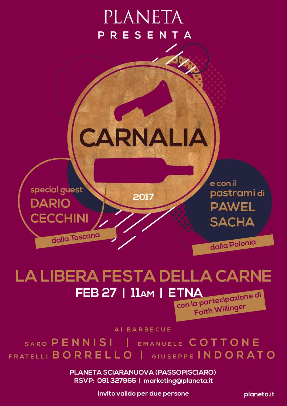 Galleria fotograficaGiuseppe Indorato,&nbsp;dell&rsquo;azienda&nbsp;Nero Maialino&nbsp;di Adrano (Ct), prepara le sue prelibatezze. Tutte le foto sono di Salvo Mancuso
Dario Cecchini e Pawel Sacha
Luciano Pennisi e Giovanni Santoro, chef dello Shalai
Saro Pennisi
Alessio Planeta, Dario Cecchini, Pawel Sacha
Patricia Toth, enologo di casa Planeta, e Arianna Occhipinti
Giuseppe Indorato
