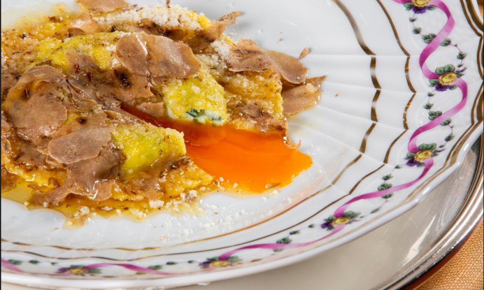 Quel capolavoro dell'Uovo in raviolo