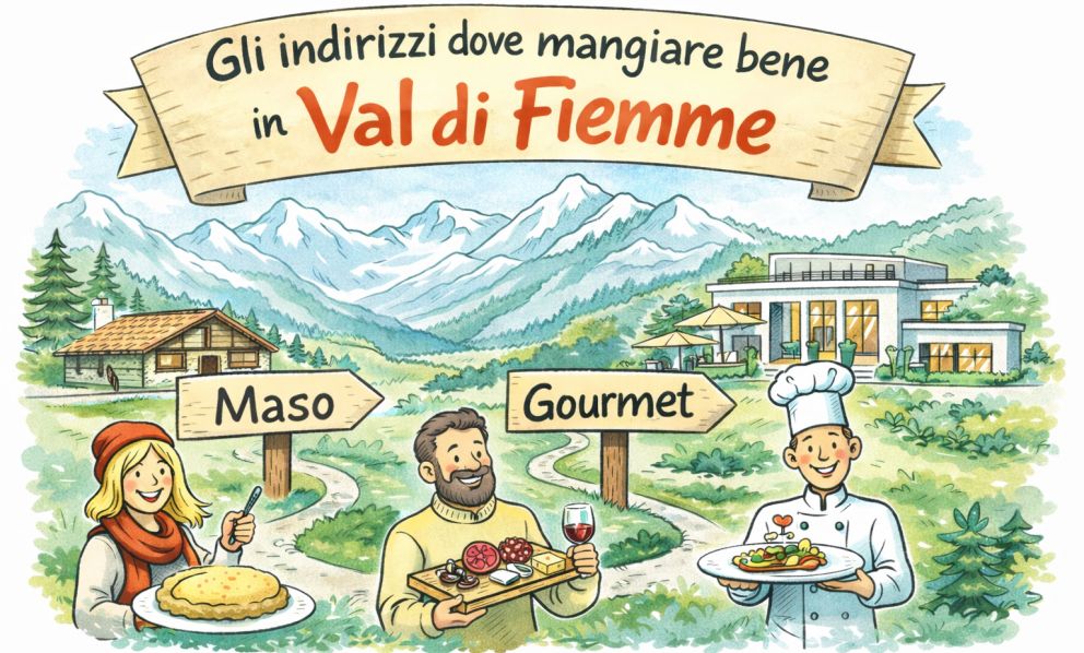 Mangiare bene in Val di Fiemme: guida agli indirizzi golosi per le Olimpiadi