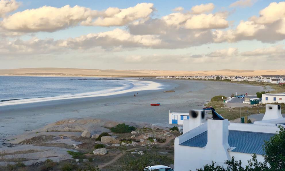 The view from restaurant Wolfgat in Paternoster, South Africa, winner of the Restaurant of the year award and the Off the map destination award in the first edition of the World Restaurant Awards, which took place in Paris on the 18th February (photo Sartor)
