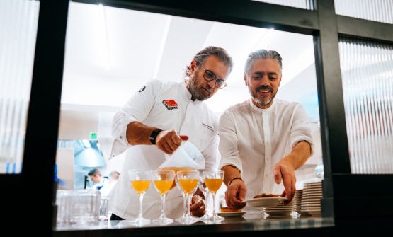 Intervista a Carlo Cracco e Matteo Baronetto, insieme al pass dopo 12 anni: «Abbiamo fatto la Pop Art della cucina italiana»