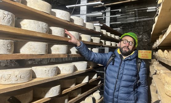 Cave del Predil, la miniera in cui si affinano formaggi buonissimi