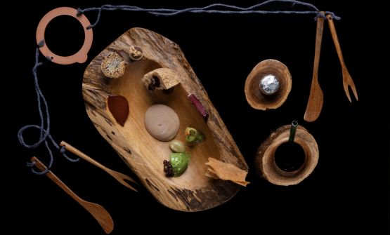 E' Relazioni - Gioco al Cioccolato di Massimiliano Alajmo il piatto simbolo di Identità Milano 2026