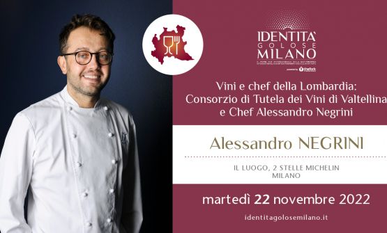 C'è aria di Valtellina a Milano: lo chef Alessandro Negrini all'hub di Identità Golose