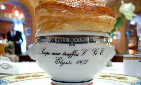 La celebre Soupe aux truffes VGE
