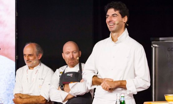 Tre chef, tre amici, tre piatti in ricordo di Andrea Paternoster