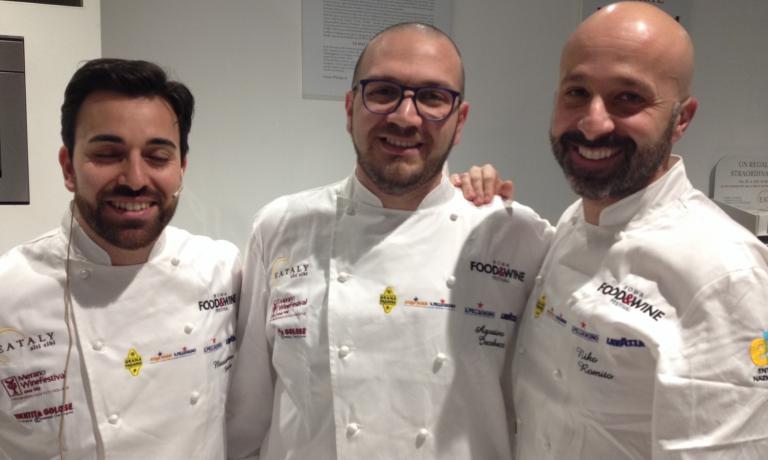 Massimiliano Mascia, Agostino Iacobucci and Niko Romito