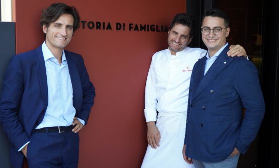 Felice, Riccardo e Roberto Sgarra: tre fratelli che guidano una Casa della cucina d'autore a Trani