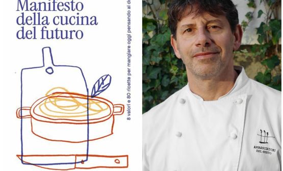 Cesare Battisti e il suo libro-manifesto: la cucina del futuro? Quella che decidiamo di portare con noi