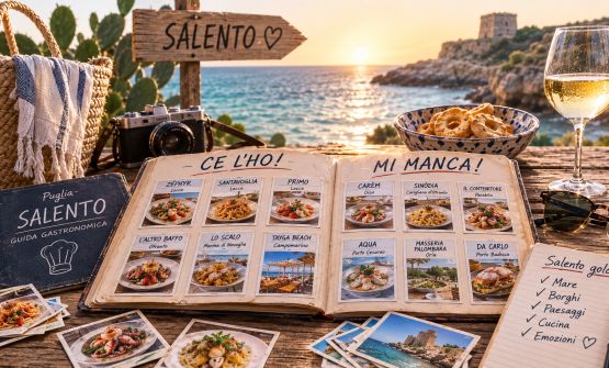 Come le figurine dei calciatori: itinerario gastronomico nel Salento più autentico