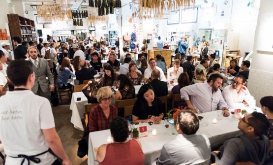 Dine Around, third dinner this year for this itinerating format with great Italian protagonists
