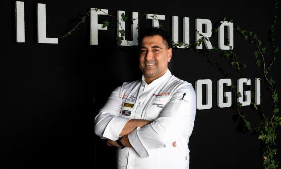 Alessandro Ratta ha portato sulla sua pizza i profumi e i sapori della primavera salentina