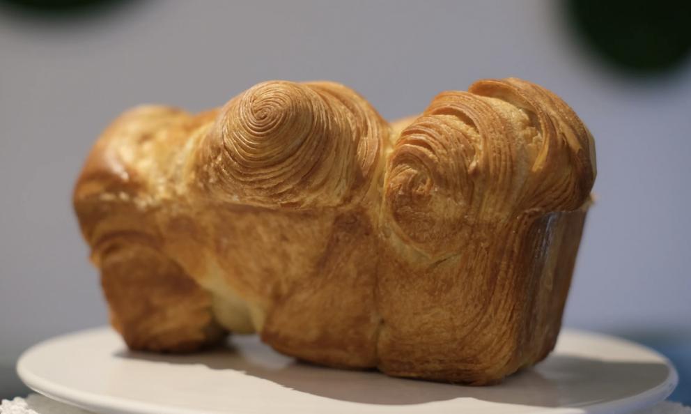 Un esempio di viennoiserie de La Serra Pastry Lab