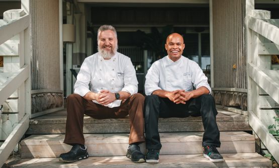 Le due anime (a tavola) del beach club La Dogana a Capalbio